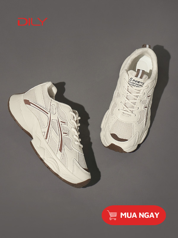 Giày sneaker nữ đẹp form Chunky AG0137 - DILY