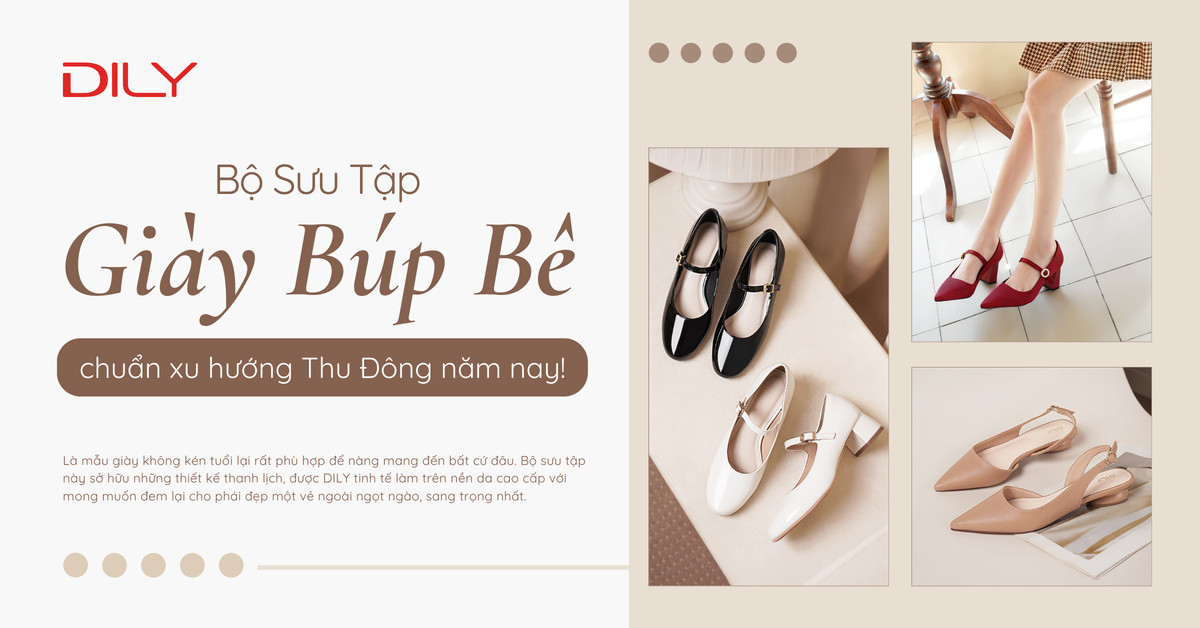 6 mẫu giày búp bê cực hot chuẩn xu hướng Thu Đông năm nay