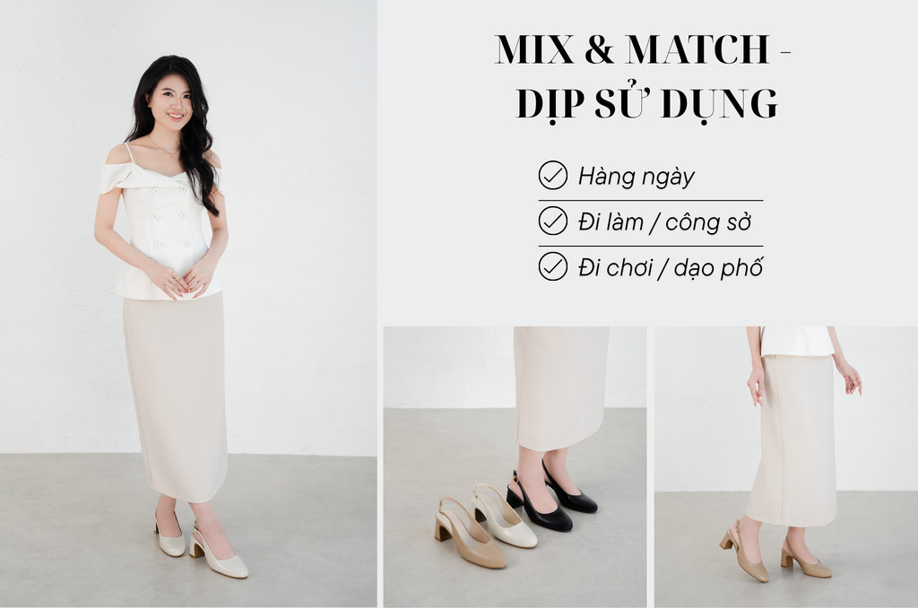 Giày Slingback DL0683