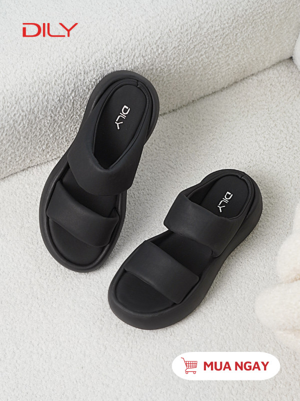 Dép bánh mì quai ngang đế chống trượt cao cấp AG0161 - DILY