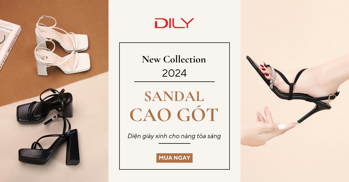 5 mẫu sandal cao gót sang trọng cho nàng tỏa sáng dịp Tết 2024