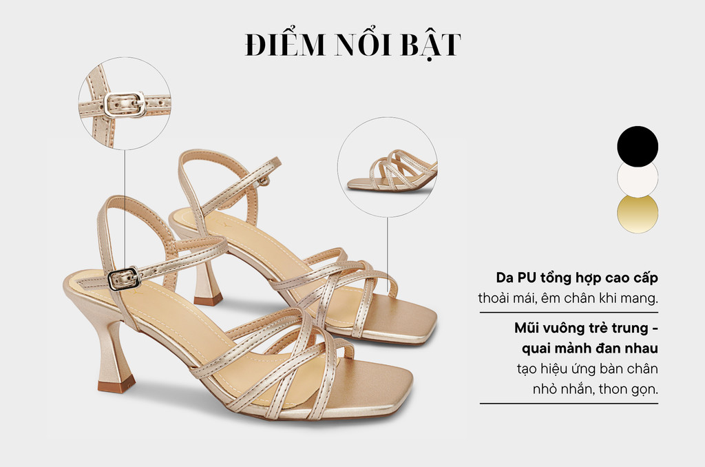 Sandal Cao Gót DL0522