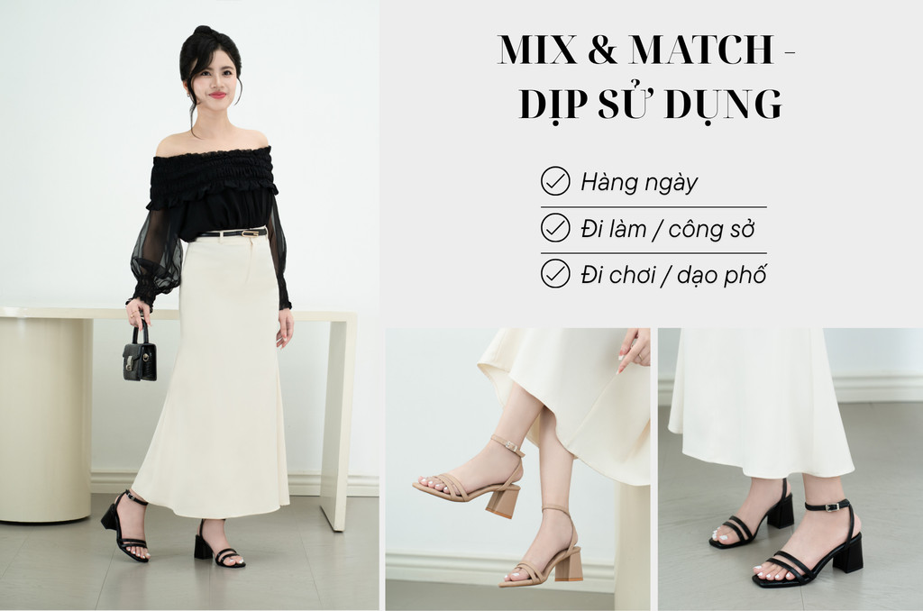 Sandal cao gót AA0222