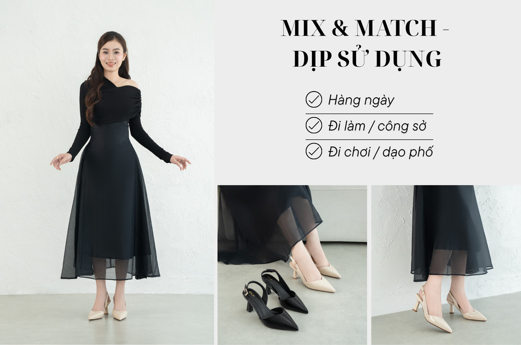 Giày Slingback AA0479
