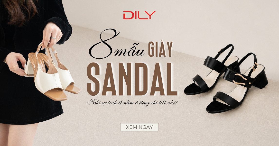 8 mẫu sandal cao gót thanh lịch, tinh tế trong từng chi tiết