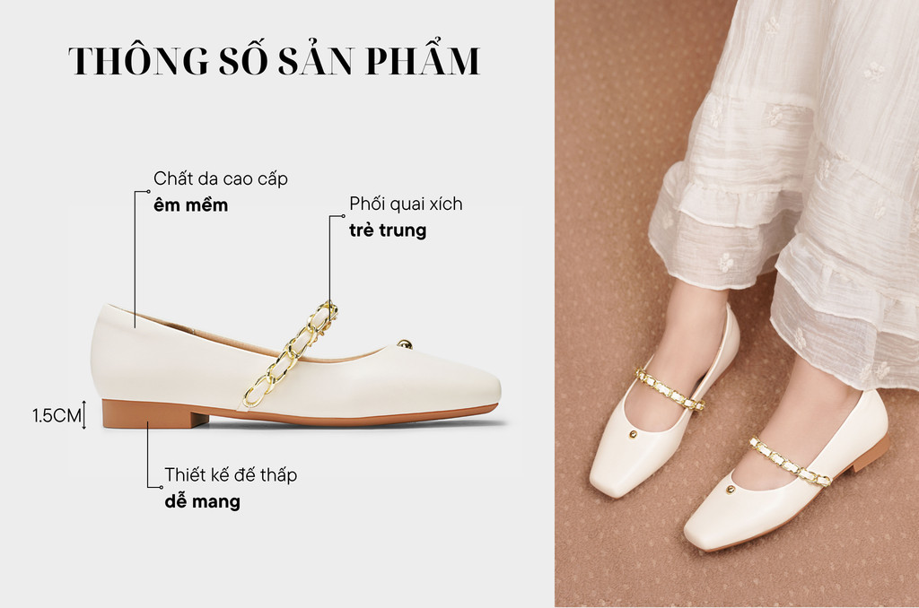 Giày Búp Bê DL0559