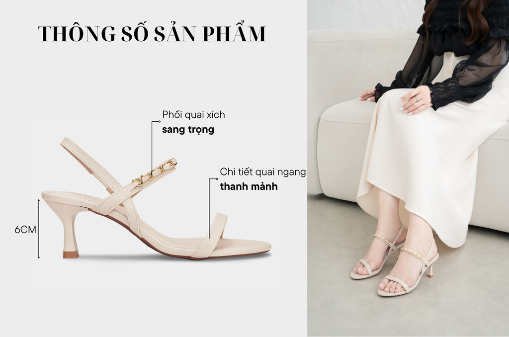 Sandal Cao Gót DL0519