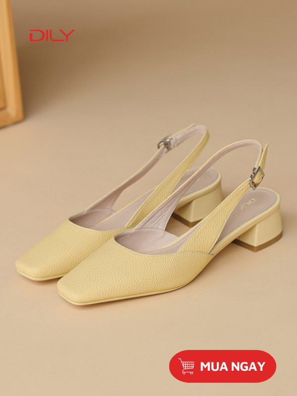 Giày cao gót slingback thời thượng AA0349 - DILLY