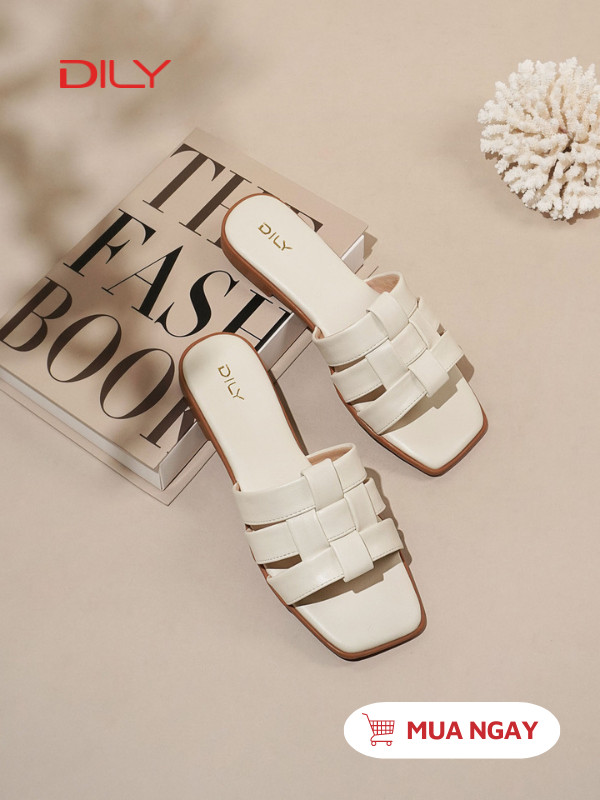 Dép bệt quai đan bản lớn che khuyết điểm AA0487 - DILY