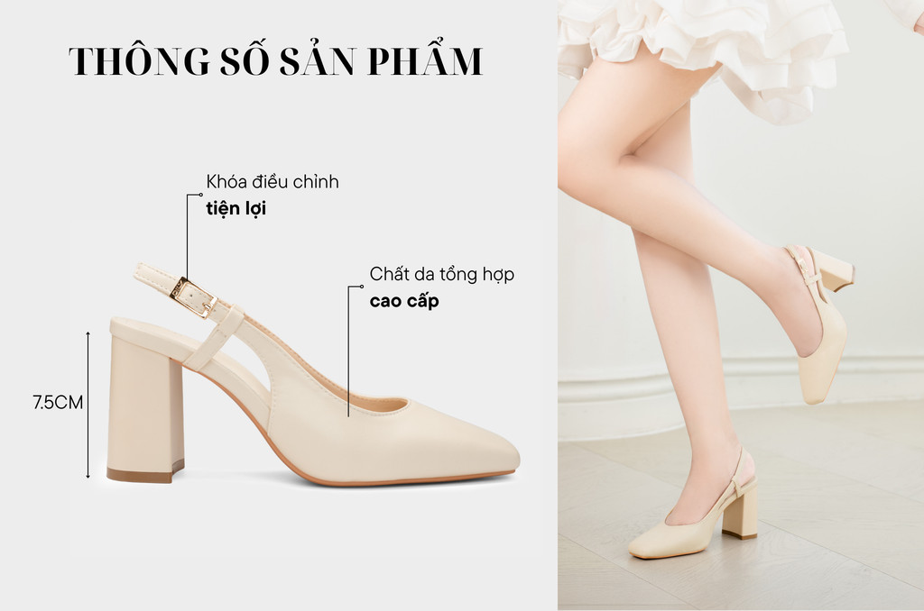 Giày Slingback DL0632