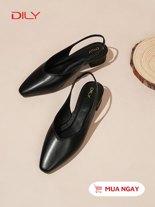 Giày slingback thiết kế basic chuẩn phong cách hàng ngày AA0503 - DILY