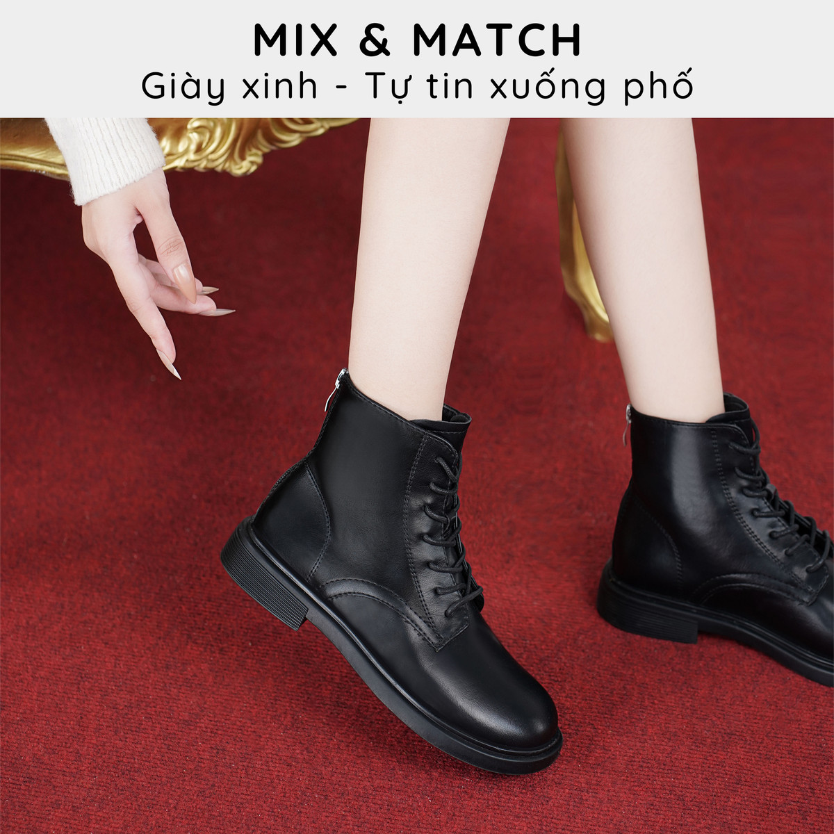 Boot Cổ Thấp AG0130