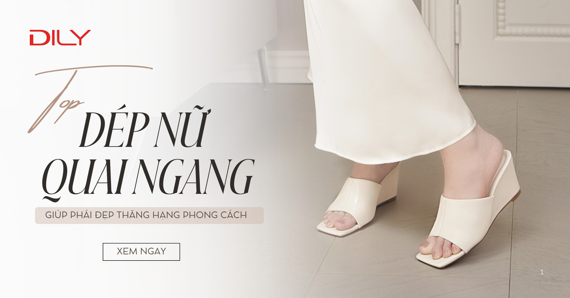 3 kiểu dép nữ quai ngang giúp nàng thăng hạng phong cách hàng ngày
