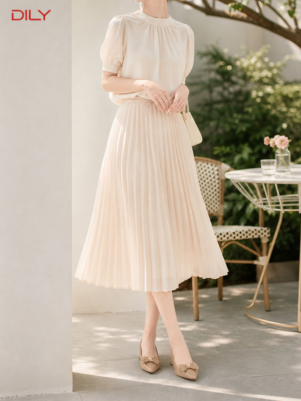 Đầm Babydoll Kem