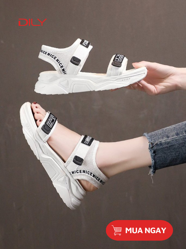 Giày xăng đan đế bằng cá tính AG0042 - DILY