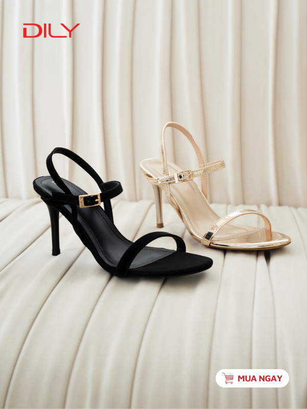 Sandal cao gót quai mảnh tôn chân sang trọng DL0565 - DILY