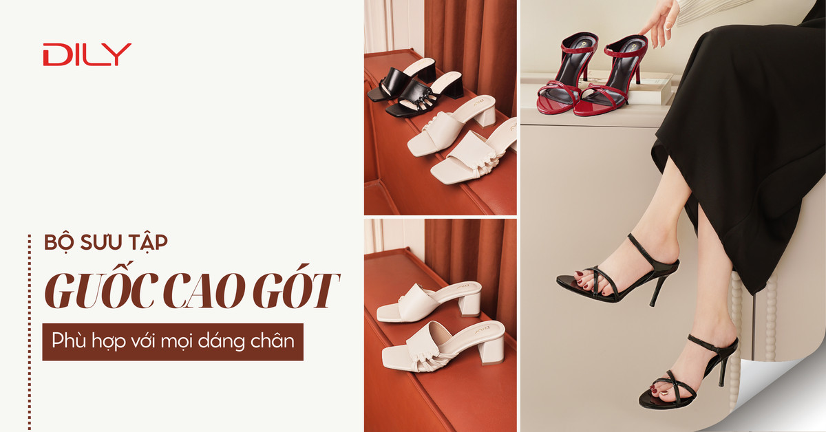7 mẫu guốc cao gót đẹp phù hợp với mọi dáng chân