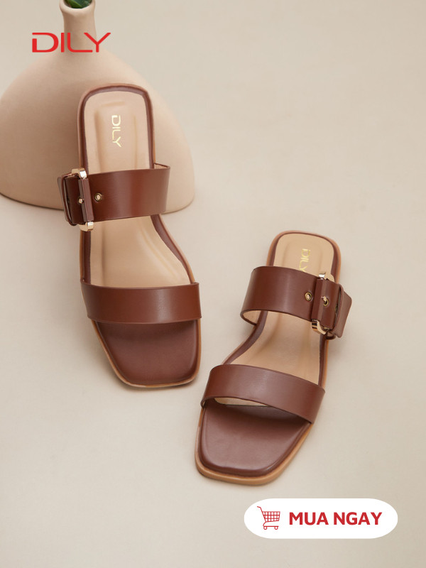 Dép bệt quai ngang trẻ trung, tôn chân AA0430 - DILY